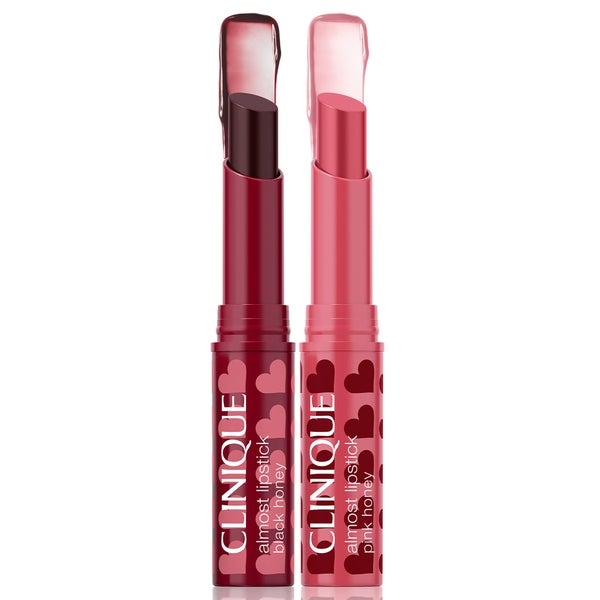 Clinique Clinique Twice As Sweet: Black Honey Lipstick Gift Set Offerte