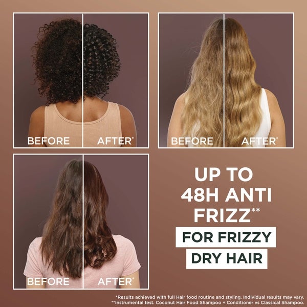 Garnier Garnier Ultimate Blends Hair Food Coconut Oil 3-in-1 Frizzy Hair Mask Treatment 390ml Fino Al -60%