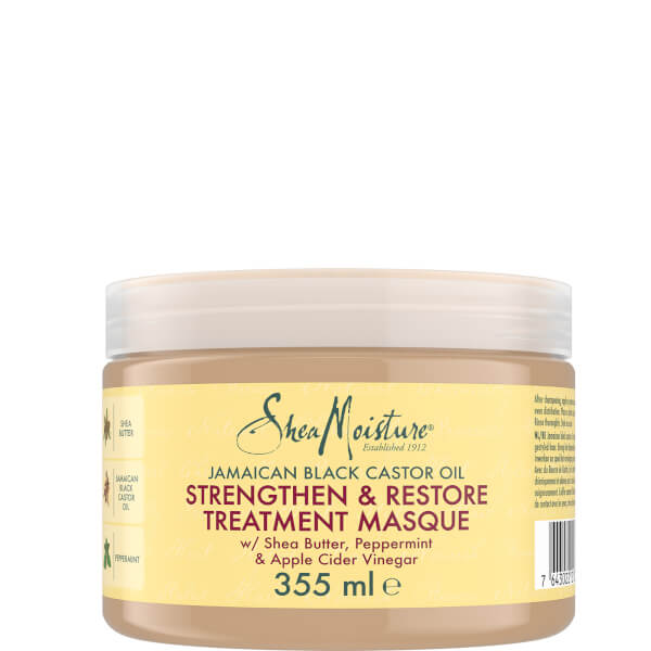SheaMoisture Shea Moisture trattamento in maschera rinforzante e riparatrice all'olio di ricino nero giamaicano 340 g Sconto