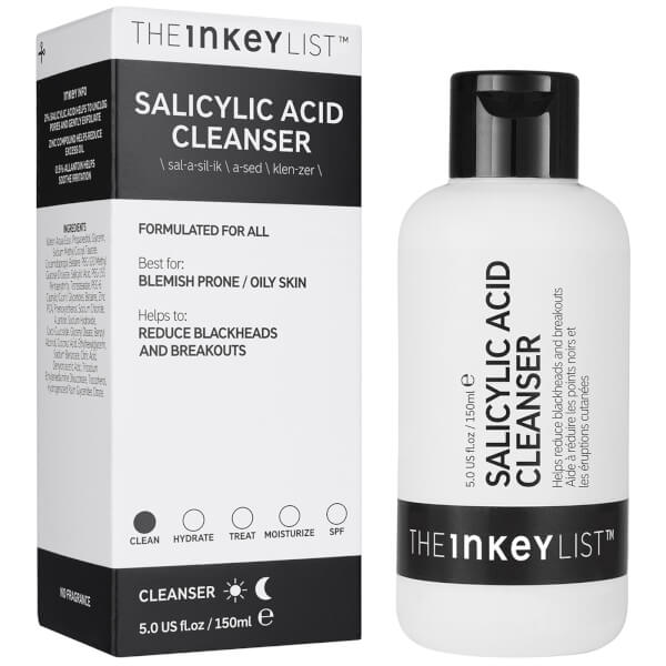 The INKEY List The INKEY List Salicylic Acid Cleanser 150ml In Linea