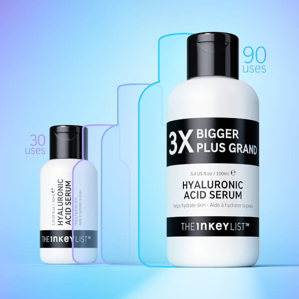 The INKEY List The INKEY List Supersize Hyaluronic Acid Serum 100ml Convenienza
