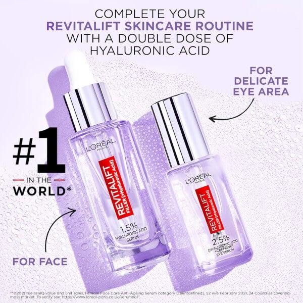 Lu0027Oréal Paris L'Oréal Paris 2.5% Hyaluronic Acid Eye Serum 20ml Outlet