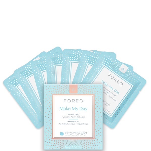 FOREO FOREO Make My Day UFO/UFO Mini Anti-Pollution and so Hydrating Face Mask (7 Pack) Saldi Di Fabbrica