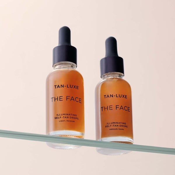 Tan-Luxe Tan-Luxe The Face Illuminating Self-Tan Drops 30ml - Light/Medium Vendite Flash