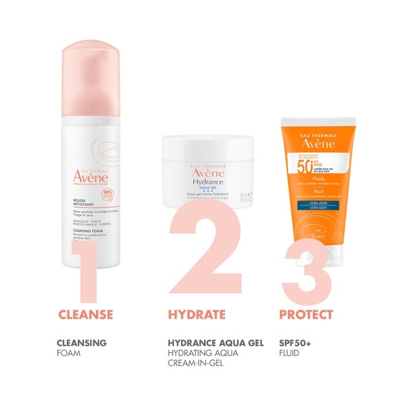 Avene Avène Hydrance Aqua-Gel Moisturiser per Pelle Disidratata 50ml Spedizione Gratuita