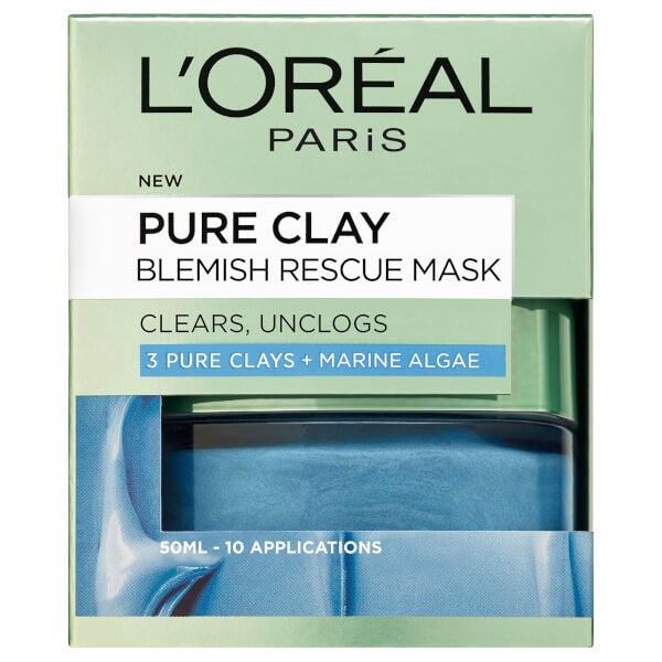 Lu0027Oréal Paris L'Oreal Paris maschera anti-imperfezioni Argilla Pura 50 ml Promozione Limitata