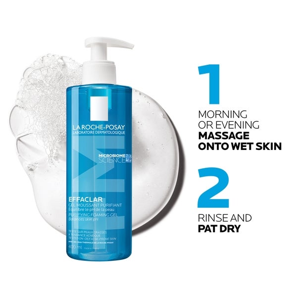 La Roche-Posay La Roche-Posay Effaclar gel detergente 400 ml Promozione Limitata