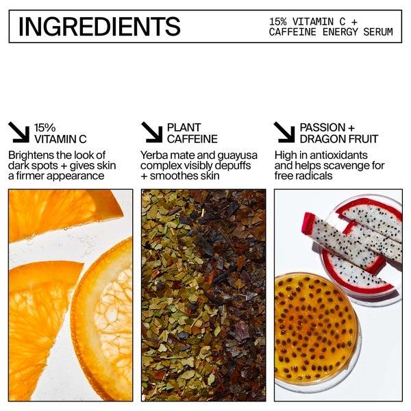 Youth To The People Youth To The People 15% Vitamin C and Clean Caffeine Energy Serum (Various Sizes) Prezzo Ridotto