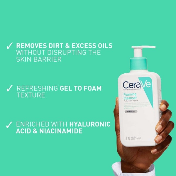CeraVe CeraVe Detergente Viso Mousse (236 ml) Outlet