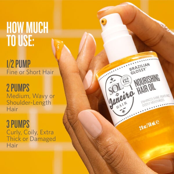 Sol de Janeiro Sol de Janeiro Brazilian Glossy Nourishing Anti-Frizz Hair Oil 58ml Promozione Limitata