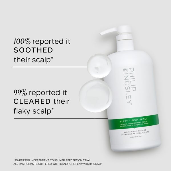 Philip Kingsley Philip Kingsley Flaky Itchy Scalp Shampoo 1000ml - (del valore di £ 88.00) Presa
