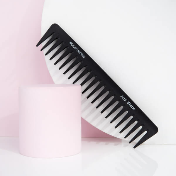 brushworks brushworks HD Pettine antistatico a denti larghi In Vendita