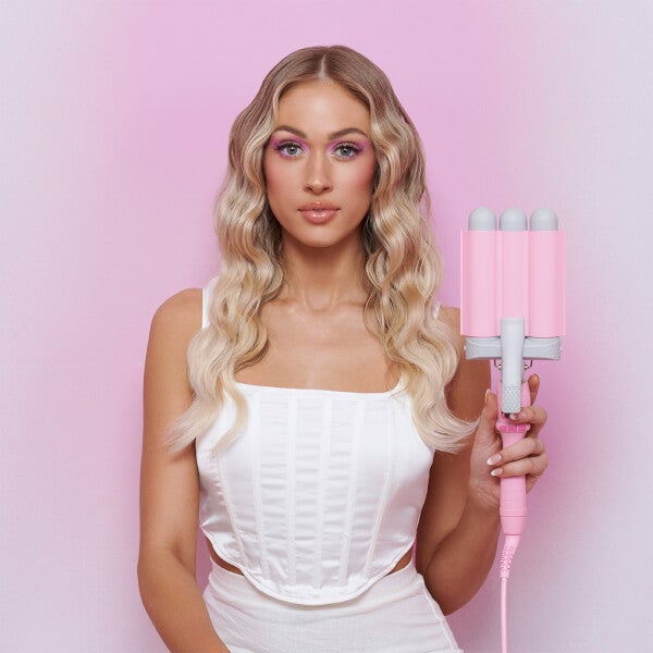 Mermade Hair Mermade Hair Pink 32mm Waver EU Plug Offerta