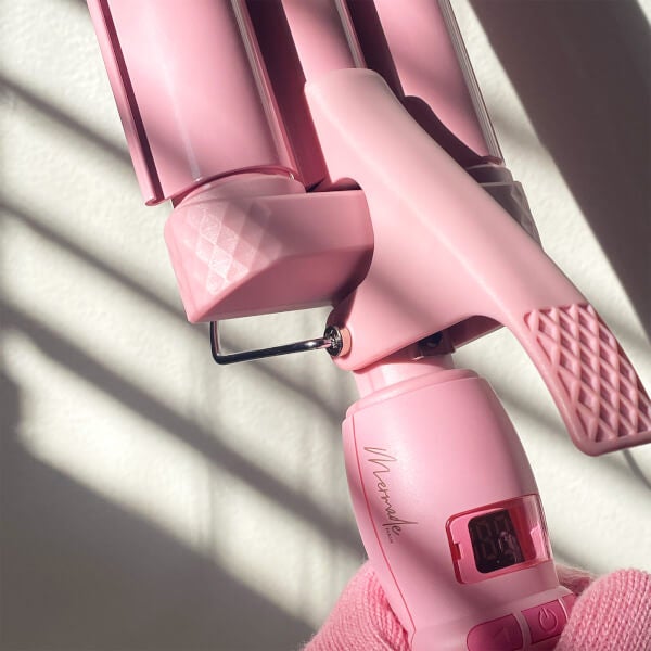 Mermade Hair Mermade Hair Pink 25mm Waver EU Plug In Vendita