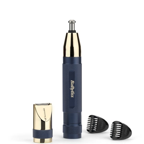 BaByliss BaByliss Super-X Metal Series Nose Ear and Eyebrow Trimmer - Blue Negozio