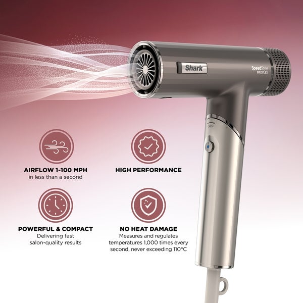 SHARK Shark Beauty SpeedStyle Pro FLEX 4-in-1 High-Velocity Hair Dryer System Moda