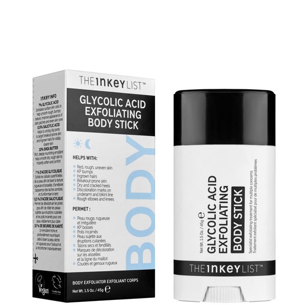 The INKEY List The INKEY List Glycolic Acid Exfoliating Body Stick 45g Qualità Garantita