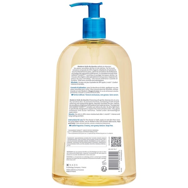 Bioderma Bioderma Atoderm Huile de douche olio detergente contro le irritazioniPelle da secca sensibile ad atopica Fino Al -60%