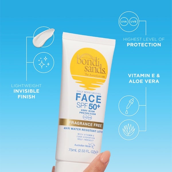 Bondi Sands Bondi Sands Sunscreen Lotion SPF50+ - Face 75ml Online