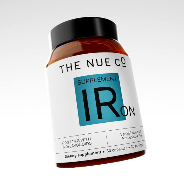 The Nue Co. The Nue Co. Iron Supplement To Reduce Tiredness (30 Capsules) Offerta