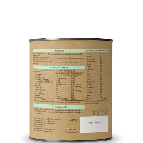 Nutra Organics Nutra Organics Collagen Build - Unflavoured 225g Lightning offer