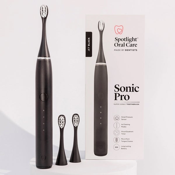 Spotlight Oral Care Spotlight Oral Care Sonic Pro Toothbrush - Jet Black Nuovo