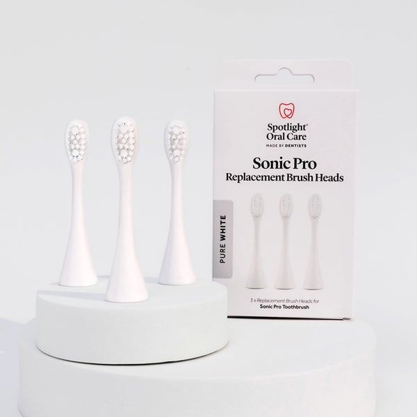 Spotlight Oral Care Spotlight Oral Care Sonic Pro Pure White Replacement Heads Sottocosto