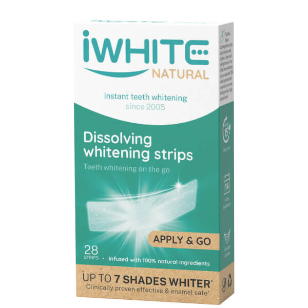 iWhite iWhite Natural Teeth Whitening Strips x28 0.9g Sconto