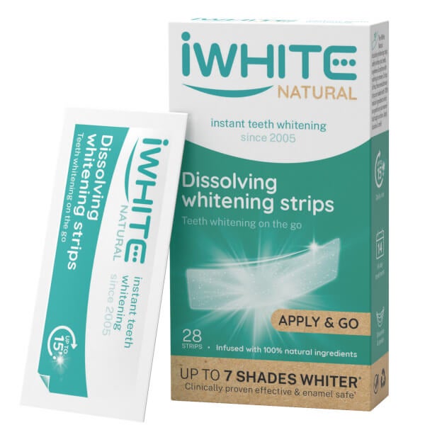 iWhite iWhite Natural Teeth Whitening Strips x28 0.9g Sconto