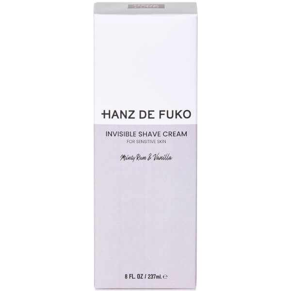 Hanz de Fuko Hanz de Fuko Invisible Shave Cream 237ml Black Friday