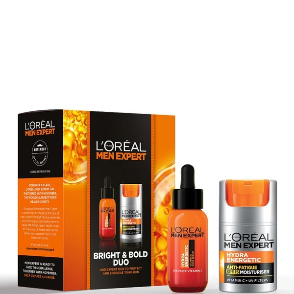 Lu0027Oréal Paris L'Oréal Paris Men Expert Bright and Bold Duo Gift Set For Him Ritorno libero