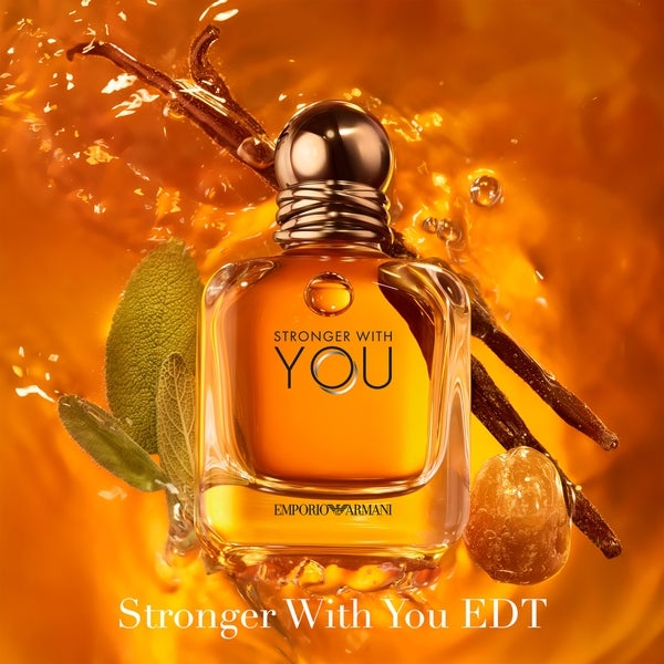 Armani Eau de Toilette Stronger With You Armani 100ml Fino al 65% di sconto