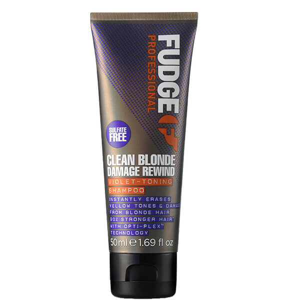 Fudge Professional Fudge Clean Blonde Damage Rewind Shampoo 50ml 50% di sconto con spedizione gratuita