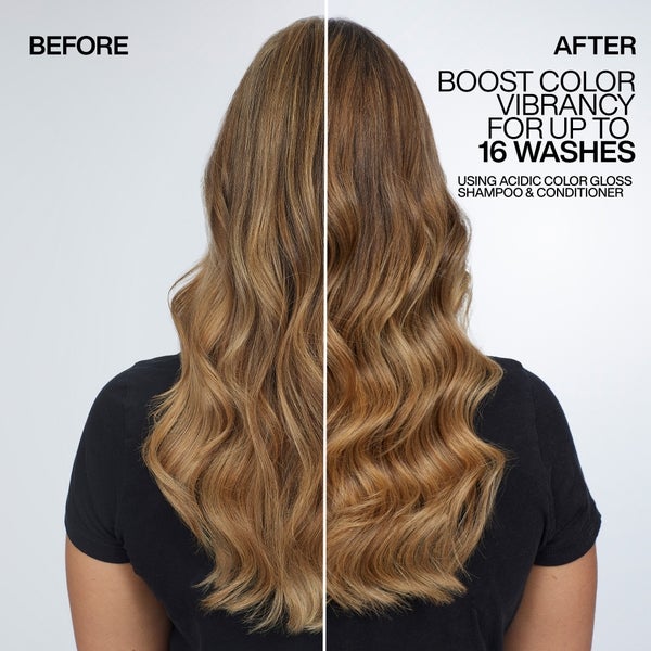 Redken Redken Acidic Color Gloss Shampoo and Conditioner 300ml Colour Protection Routine for Glass-Like Shine In vendita