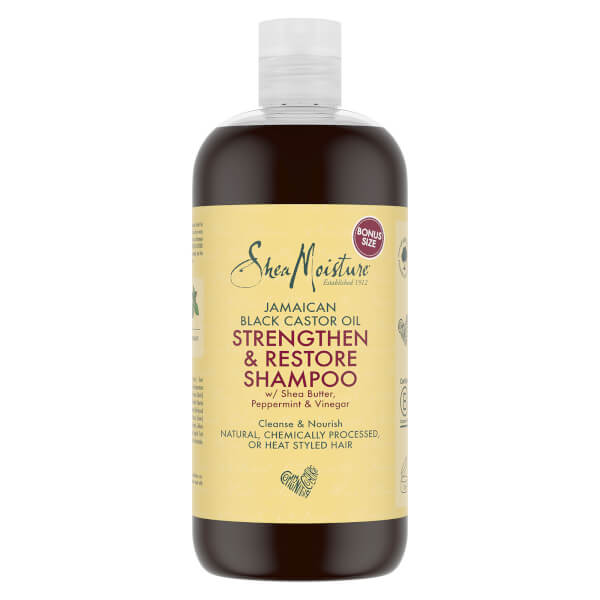 SheaMoisture Shea Moisture shampoo rinforzante e riparatore all'olio di ricino nero giamaicano 473ml Duty-free