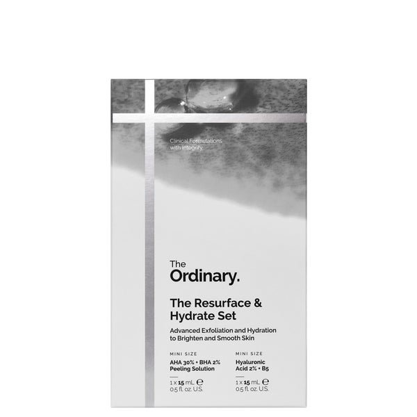 The Ordinary The Ordinary The Resurface and Hydrate Set Lightning offer
