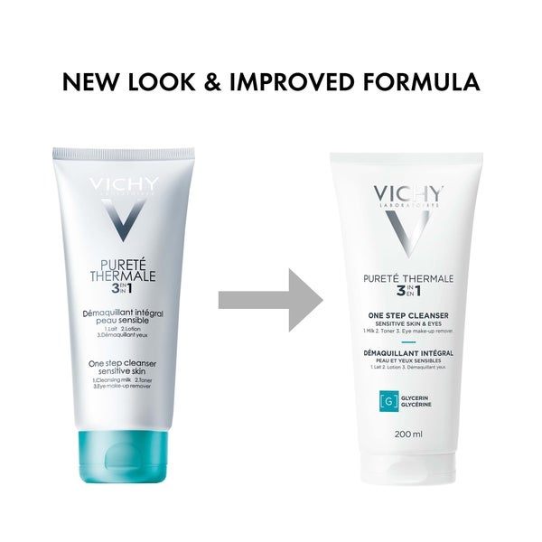 Vichy VICHY Pureté Thermale 3-in-1 One Step Cleanser 200ml Sconto di tempo limitato