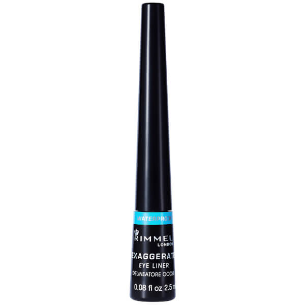 Rimmel Rimmel London Exaggerate Waterproof Liquid Eyeliner – 01 – Black 2.5ml Italia