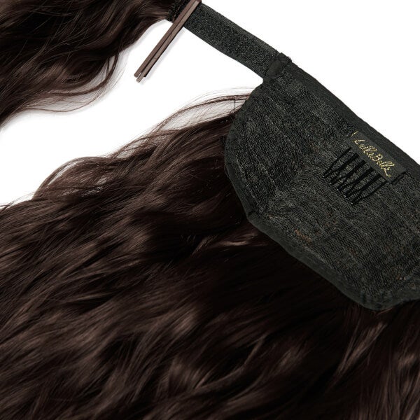 LullaBellz LullaBellz Grande 26" Textured Wave Wraparound Pony (Various Shades) Enormi risparmi
