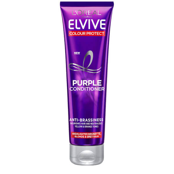 Lu0027Oréal Paris L'Oréal Paris Elvive Colour Protect Anti-Brassiness Purple Shampoo and Conditioner Set Latest stili