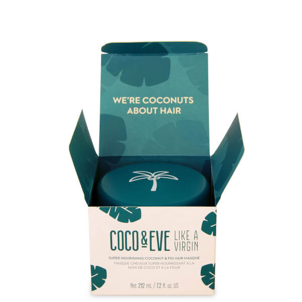 Coco u0026 Eve Coco & Eve Like A Virgin Super Nourishing Coconut & Fig Hair Maschera - 212ml Fino al 65% di sconto