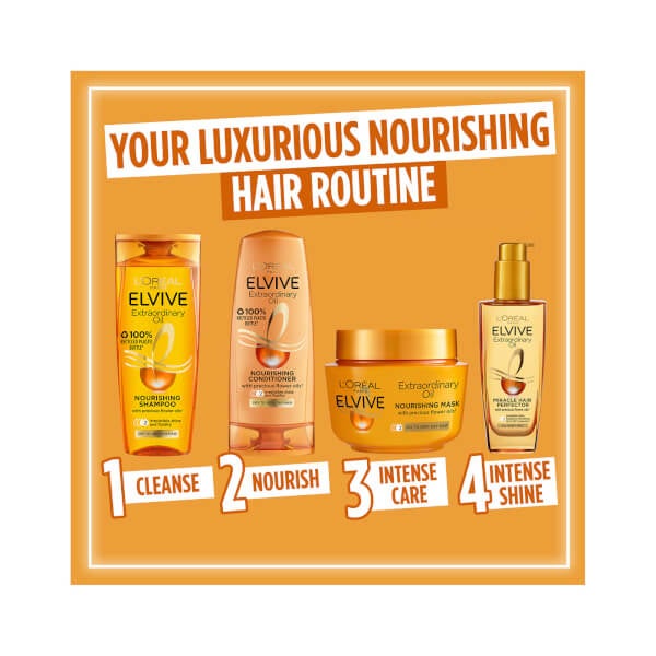 Lu0027Oréal Paris L'Oréal Paris Elvive Olio Straordinario per tutti i tipi di capelli 100ml Only for today