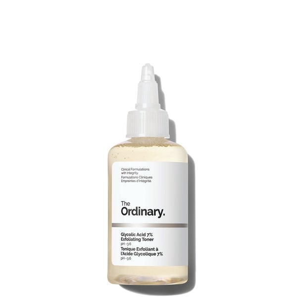 The Ordinary The Ordinary Glycolic Acid 7% Exfoliating Toner 100ml Fino al 55% di sconto