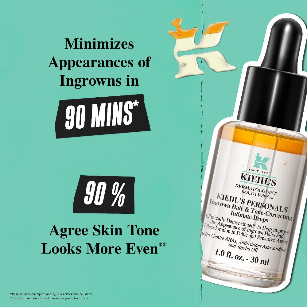 Kiehls Ingrown Hair & Tone-Correcting Intimate Drops Soddisfazione Garantita