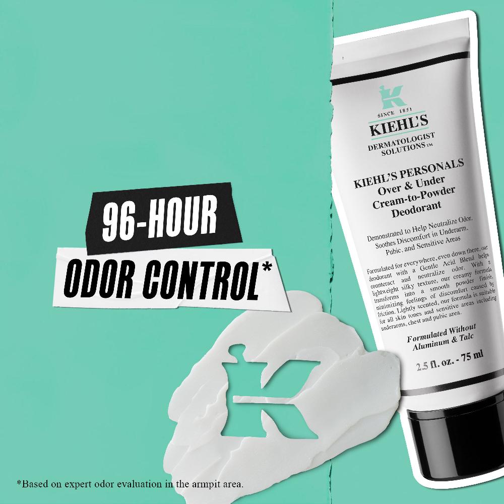 Kiehls Over & Under Cream-to-Powder Deodorant Qualità Garantita