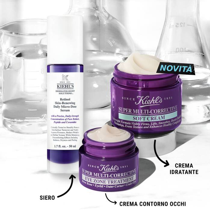 Kiehls I 3 MOSCHETTIERI DELL’ANTI-AGE Fino Al -60%