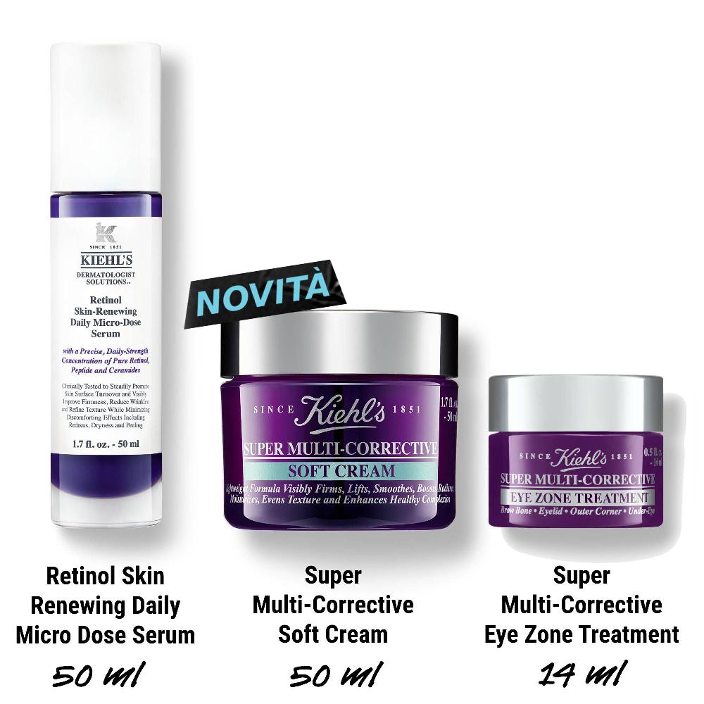 Kiehls I 3 MOSCHETTIERI DELL’ANTI-AGE Fino Al -60%