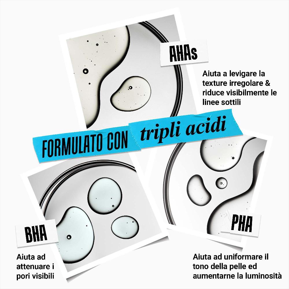 Kiehls Clearly Corrective™ Daily Re-Texturizing Triple Acid Peel Prezzo Ridotto
