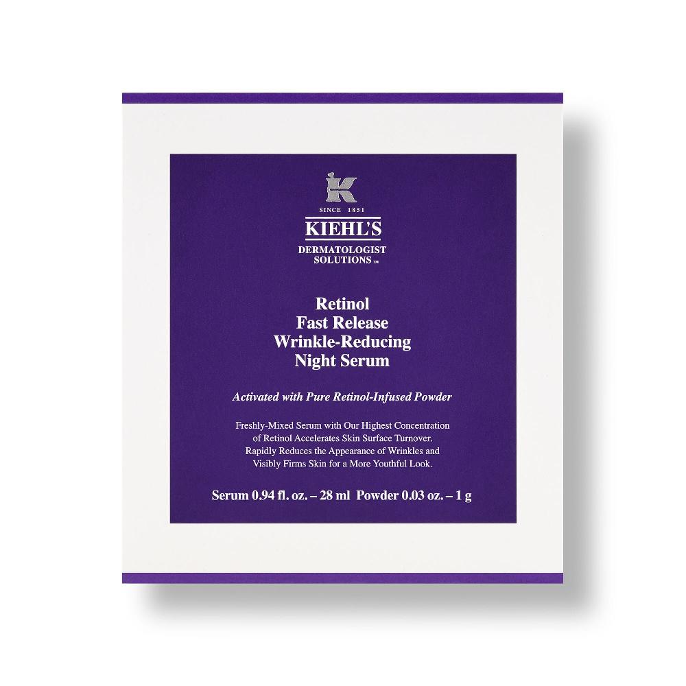 Kiehls Retinol fast release wrinkle-reducing night serum Italy