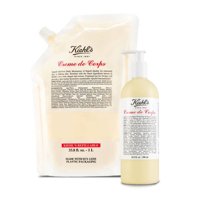 Kiehls Creme de Corps Refill Set Convenienza